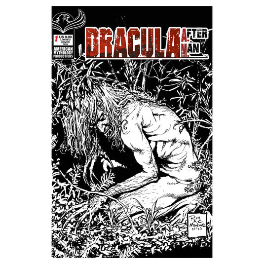 Dracula After Man - Issue 1 Cover D Ltd Ed B&W Virgin Art (Mature Readers)