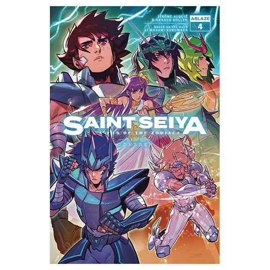 Saint Seiya Knights Of Zodiac Time Odyssey - Issue 4 Cover A Jon Lam