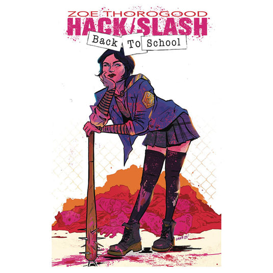 Hack Slash Back To School - Issue 4 (Of 4) Cover B Kangas