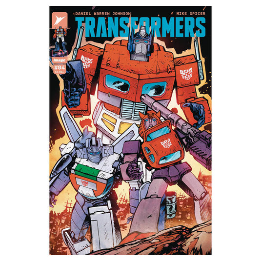 Transformers - Issue 4 Cover A Johnson & Spicer