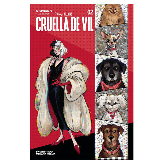 Disney Villains Cruella De Vil - Issue 2 Cover C Lusky