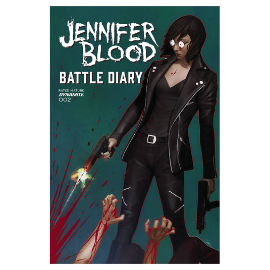 Jennifer Blood Battle Diary - Issue 2 Cover C Puebla (Mature Readers)