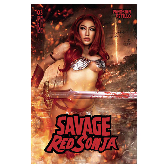 Savage Red Sonja - Issue 3 Cover D Cosplay