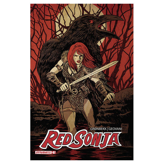 Red Sonja 2023 - Issue 7 Cover D Francavilla