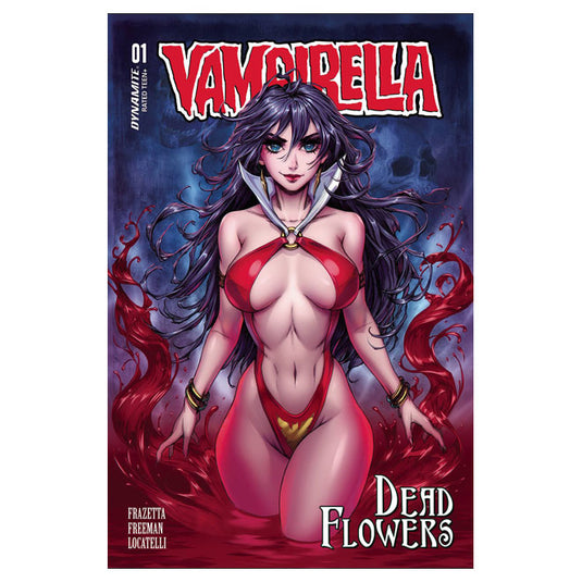 Vampirella Dead Flowers - Issue 1 Cover Y Turner Trade Dress Foil