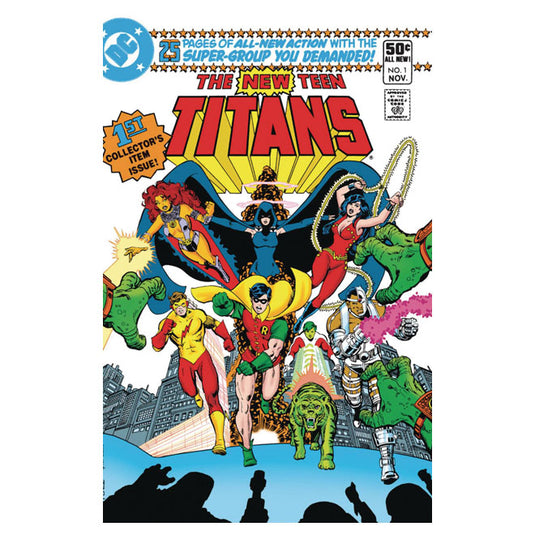 Dynamic Forces New Teen Titans - Issue 1 Facsimile Ed Cgc Graded