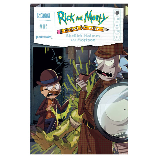 Rick And Morty Sherick Holmes And Mortson - Issue 1 Cover A Tramontan