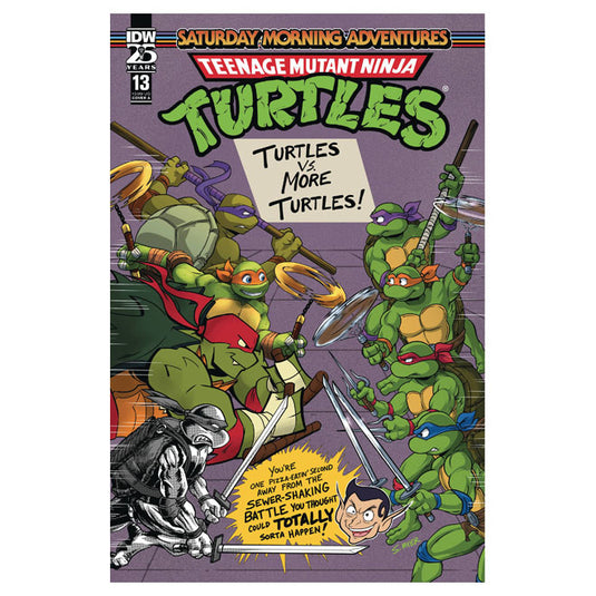 Tmnt Saturday Morning Adv 2023 - Issue 13 Cover A Myer