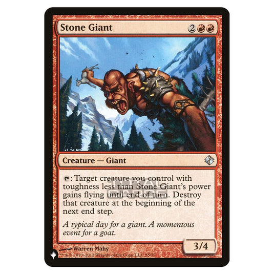 Magic The Gathering - The List - Stone Giant