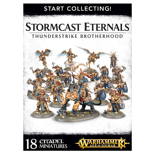 Warhammer Age of Sigmar - Stormcast Eternals Thunderstrike Brotherhood - Start Collecting!