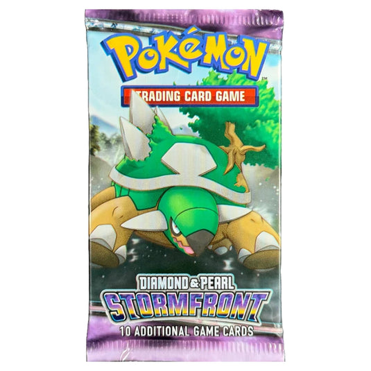 Pokemon Diamond & Pearl Stormfront Booster Pack Torterra Artwork