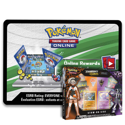 Pokemon - Stowe-on-Side Gym Pin Collection - Online Code Card