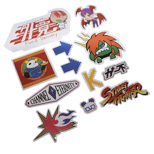 Street Fighter - Sticker Set