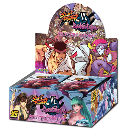 UFS - Street Fighter vs. Darkstalkers CCG Booster Box - (24 Boosters)