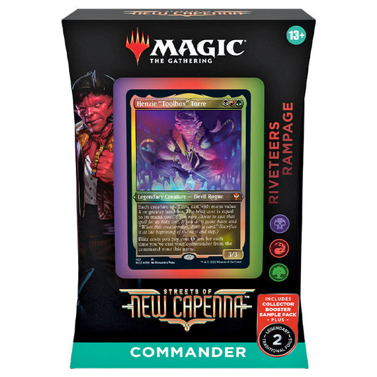 Magic the Gathering - Streets of New Capenna - Commander Deck - Display (5 decks)