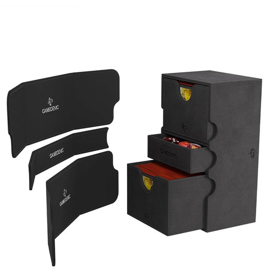 Gamegenic - Stronghold 200+ XL Deck Box - Black