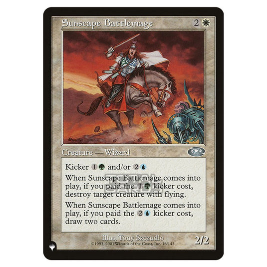 Magic The Gathering - The List - Sunscape Battlemage - 429/429