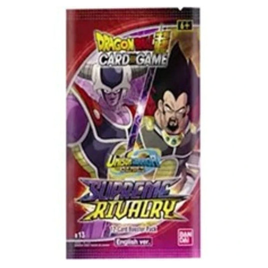 DragonBall Super Card Game - Unison Warrior Series Set 4 - Supreme Rivalry - Booster Pack