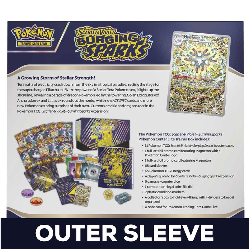 Pokemon - Scarlet & Violet - Surging Sparks - Outer Sleeve Pokemon - Scarlet & Violet - Surging Sparks - Outer Sleeve