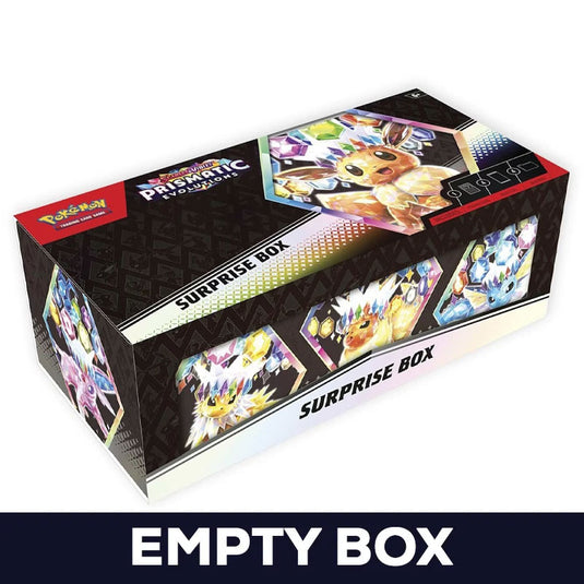 Pokemon - Scarlet & Violet - Prismatic Evolutions - Surprise Box - Empty Box