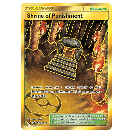 Pokemon - Sun & Moon - Hidden Fates - Shrine of Punishment (Full Art) - SV90/SV94