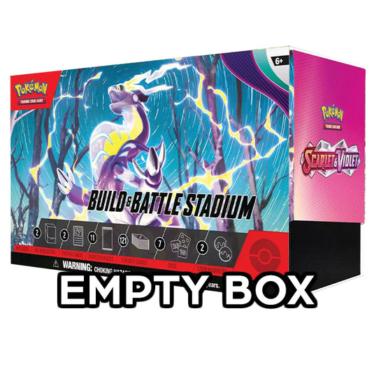 Pokemon - Scarlet & Violet - Empty Build & Battle - Storage Box