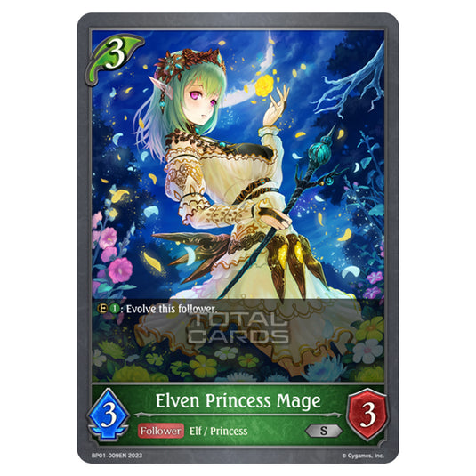 Shadowverse Evolve - BP01 - Advent of Genesis - Elven Princess Mage - BP01-009