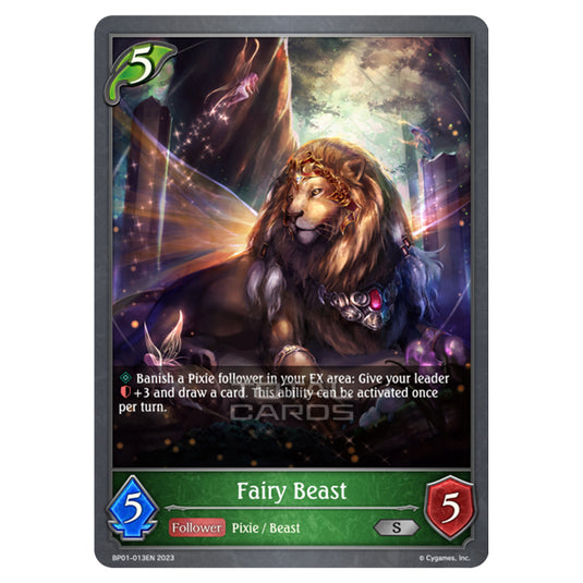 Shadowverse Evolve - BP01 - Advent of Genesis - Fairy Beast - BP01-013