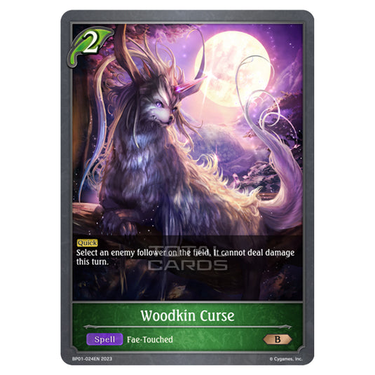 Shadowverse Evolve - BP01 - Advent of Genesis - Woodkin Curse - BP01-024