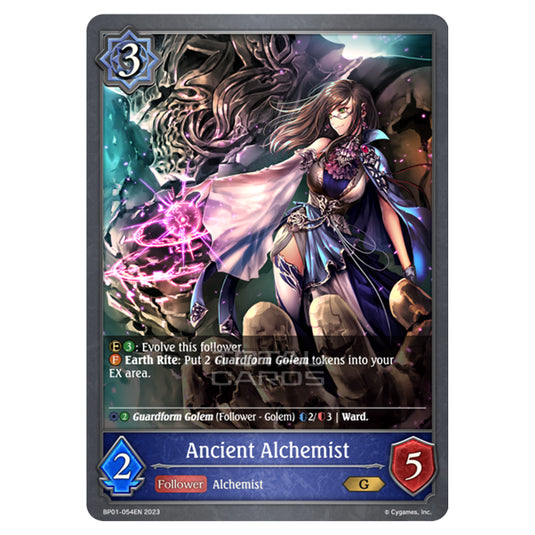 Shadowverse Evolve - BP01 - Advent of Genesis - Ancient Alchemist - BP01-054