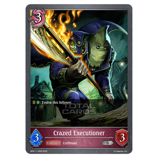 Shadowverse Evolve - BP01 - Advent of Genesis - Crazed Executioner - BP01-110