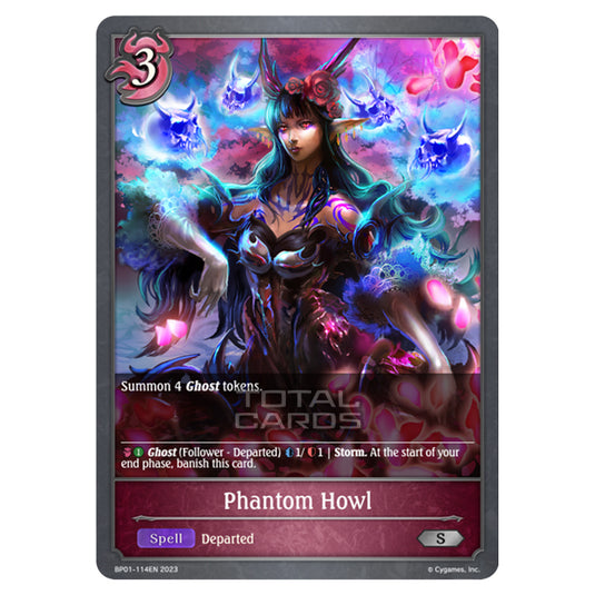 Shadowverse Evolve - BP01 - Advent of Genesis - Phantom Howl - BP01-114