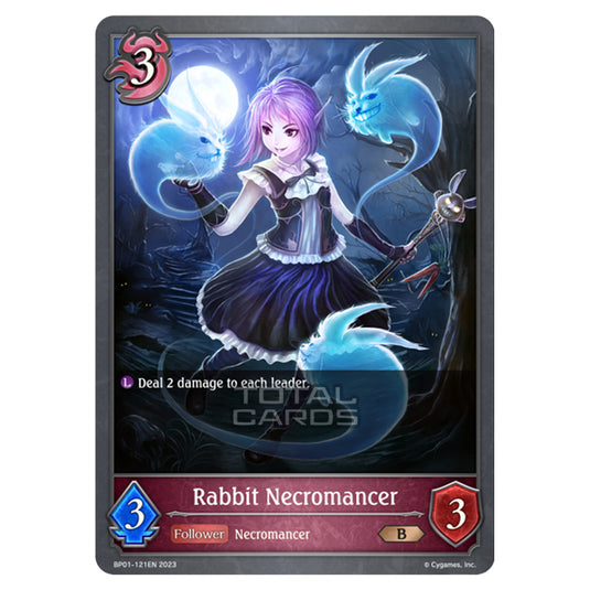 Shadowverse Evolve - BP01 - Advent of Genesis - Rabbit Necromancer - BP01-121