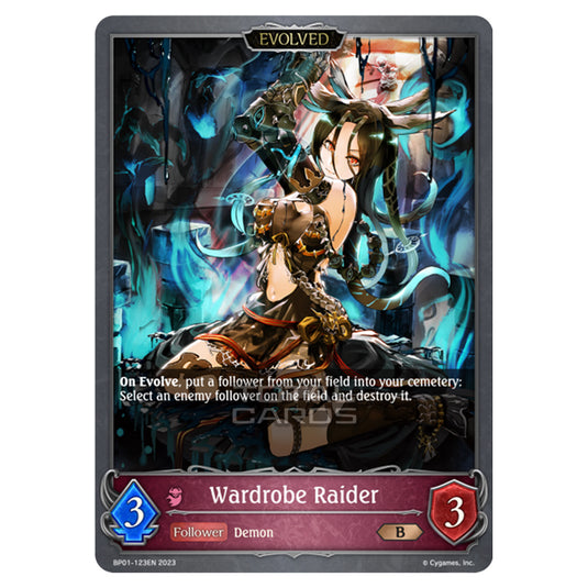 Shadowverse Evolve - BP01 - Advent of Genesis - Wardrobe Raider (Evolved) - BP01-123