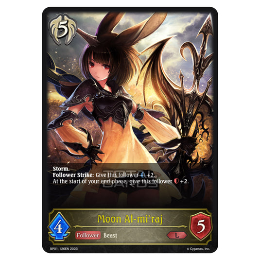 Shadowverse Evolve - BP01 - Advent of Genesis - Moon Al-mi'raj - BP01-126