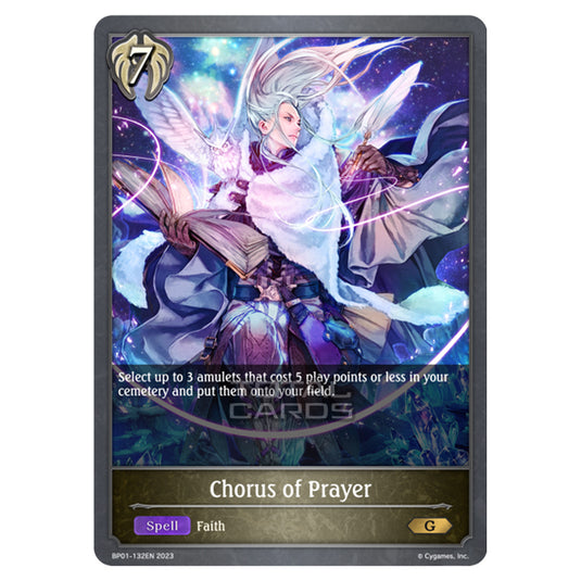 Shadowverse Evolve - BP01 - Advent of Genesis - Chorus of Prayer - BP01-132