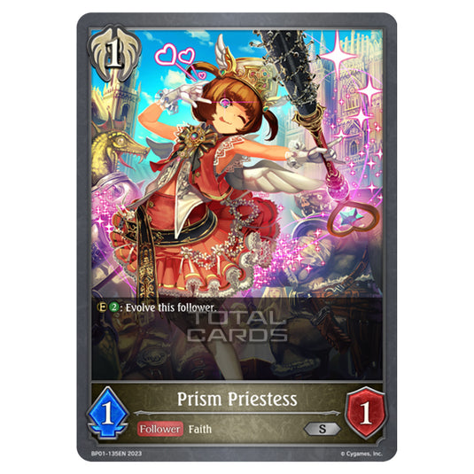 Shadowverse Evolve - BP01 - Advent of Genesis - Prism Priestess - BP01-135