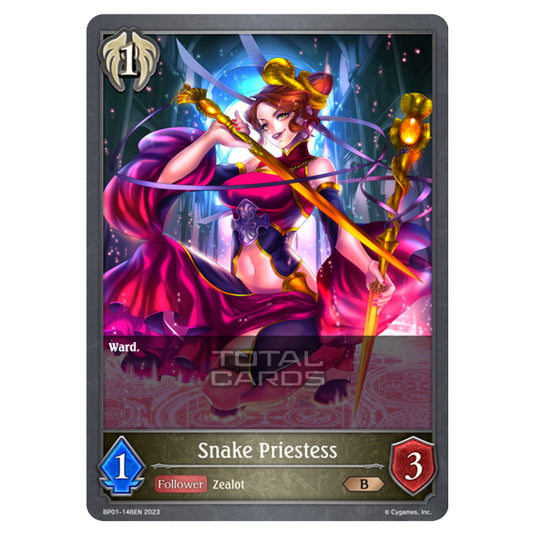 Shadowverse Evolve - BP01 - Advent of Genesis - Snake Priestess - BP01-146