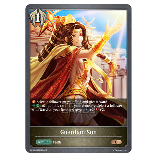 Shadowverse Evolve - BP01 - Advent of Genesis - Guardian Sun - BP01-149