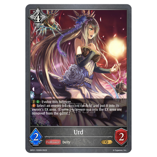 Shadowverse Evolve - BP01 - Advent of Genesis - Urd - BP01-155