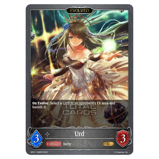 Shadowverse Evolve - BP01 - Advent of Genesis - Urd (Evolved) - BP01-156