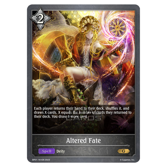 Shadowverse Evolve - BP01 - Advent of Genesis - Altered Fate - BP01-161