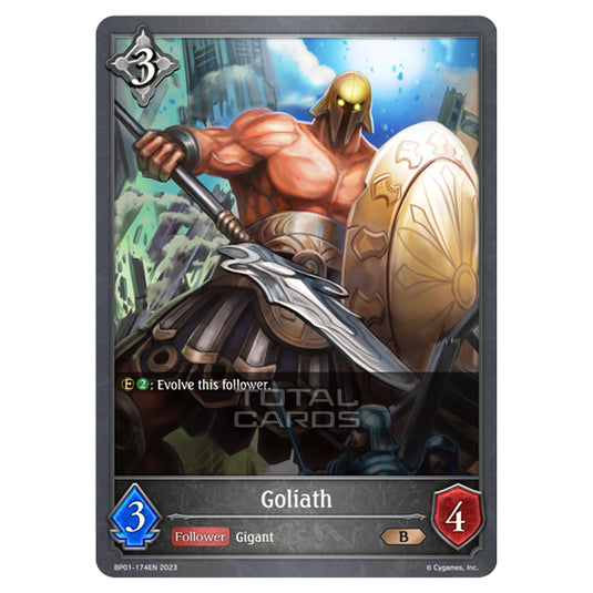 Shadowverse Evolve - BP01 - Advent of Genesis - Goliath - BP01-174