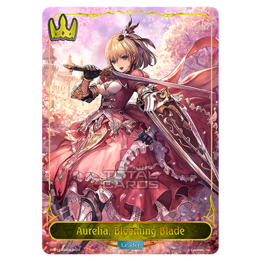 Shadowverse Evolve - BP01 - Advent of Genesis - Aurelia, Blooming Blade - BP01-LD04