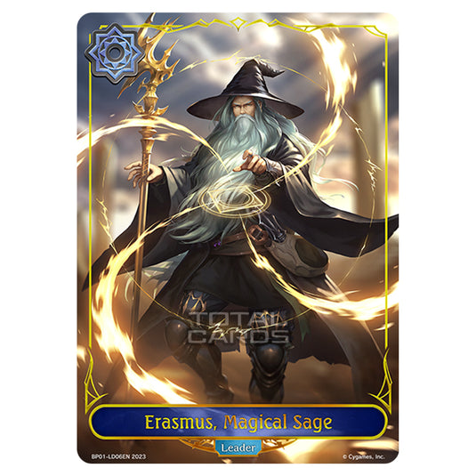 Shadowverse Evolve - BP01 - Advent of Genesis - Erasmus, Magical Sage - BP01-LD06