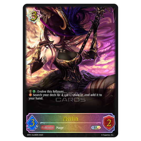 Shadowverse Evolve - BP01 - Advent of Genesis - Merlin - BP01-SL08