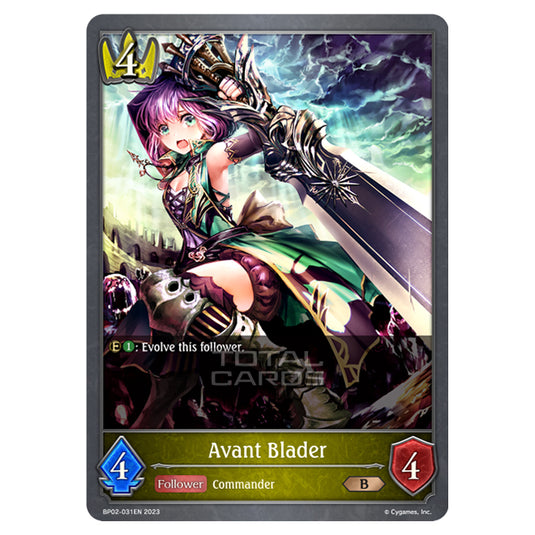 Shadowverse Evolve - BP02 - Reign of Bahamut - Avant Blader - BP02-031EN