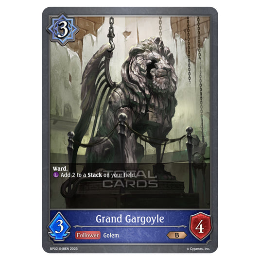 Shadowverse Evolve - BP02 - Reign of Bahamut - Grand Gargoyle - BP02-048EN