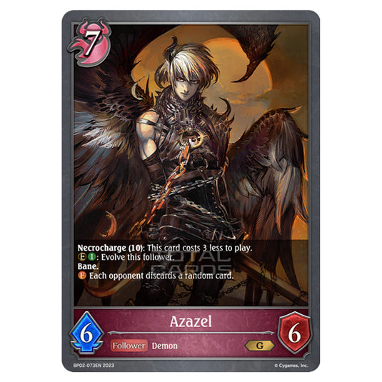 Shadowverse Evolve - BP02 - Reign of Bahamut - Azazel - BP02-073EN