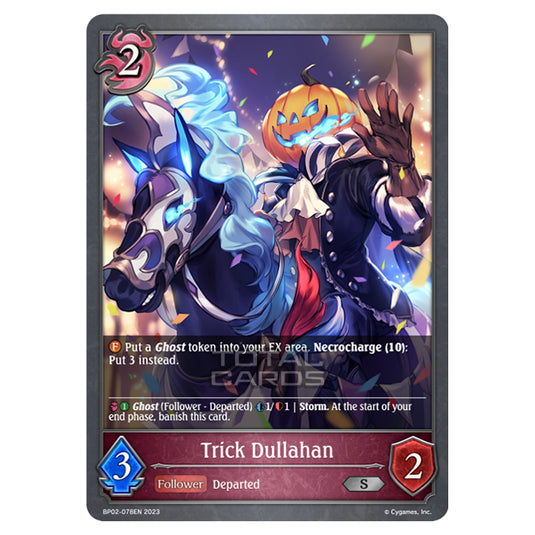 Shadowverse Evolve - BP02 - Reign of Bahamut - Trick Dullahan - BP02-078EN